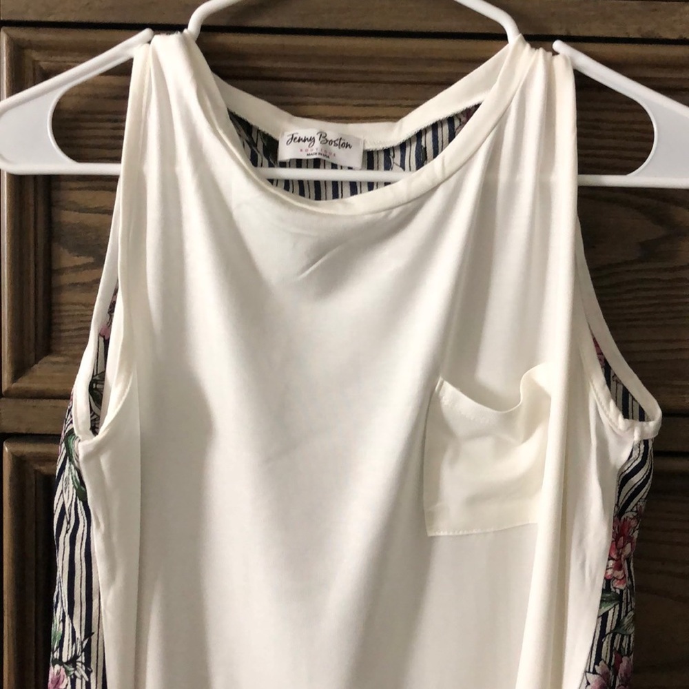 Mixed media tank from Jenny Boston
